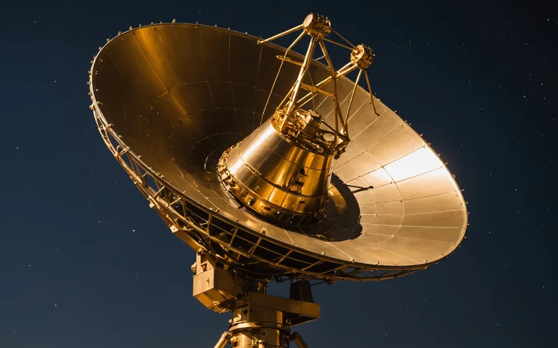 Satellite terminal hardware with RF components